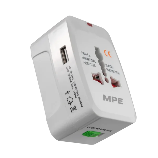 Ổ cắm du lịch MPE TA3 – Tích hợp cổng USB 3