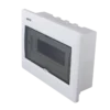 Tủ điện âm tường MPE TS-10/P chứa MCB 7-10 cực đế nhựa 2