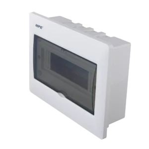 Tủ điện âm tường MPE TS-10/P chứa MCB 7-10 cực đế nhựa