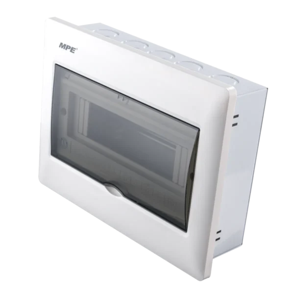 Tủ điện âm tường MPE TS-10 chứa MCB 7-10 cực đế sắt 3