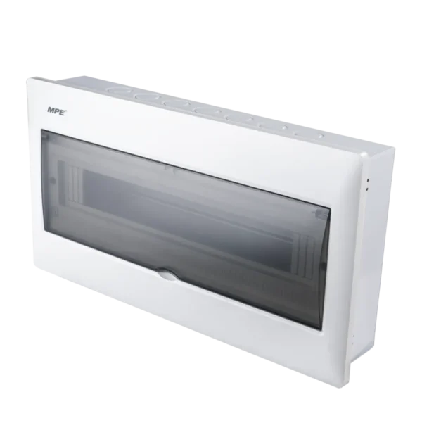 Tủ điện âm tường MPE TS-20 chứa MCB 15-20 cực đế sắt 3