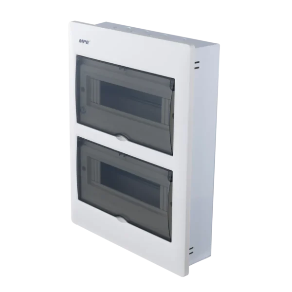 Tủ điện âm tường MPE TS-24 chứa MCB 21-24 cực đế sắt 3