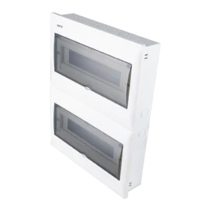 Tủ điện âm tường MPE TS-32 chứa MCB 25-32 cực đế sắt