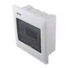 Tủ điện âm tường MPE TS-6/P chứa MCB 5-6 cực đế nhựa 1