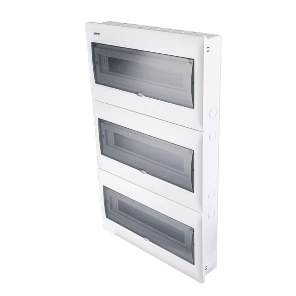 Tủ điện âm tường MPE TS-60 chứa MCB 49-60 cực đế sắt 3