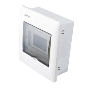 Tủ điện âm tường MPE TS-6 chứa MCB 5-6 cực