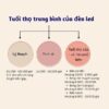 Tuổi thọ đèn LED có thực sự dùng được 50.000 giờ? 2